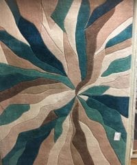 Stock Rugs - Teal Splinter Rug